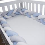 Protetor de Trança para Berço 4 Mts - Azul - Laura baby
