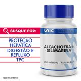 Protetor hepático natural - Alcachofra 300mg + Silimarina 50mg - 60 cáps - Unicpharma