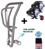 Protetor motor carenagem bros 160 + par farol milha led neblina+ 1 interruptor - Master