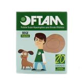 Protetor ocular oftam bege amp