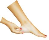 Protetor Soft Gel para Calcanhar Tripla Ação 1022 Ortho Pauher