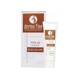 Protetor Solar 60ml Bege Escuro Derma Fine - Dermavi distribuidora de derm