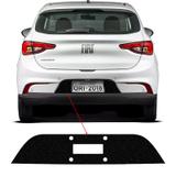 Protetor Traseiro Fundo De Placa Fiat Argo 18 Adesivo Black - Sportinox