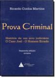 Prova Criminal História de Um Erro Judiciário o Caso Joel - Livraria do advogado