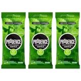 Prudence Preservativo Cores/Sabores Hortelã C/6 (Kit C/03)