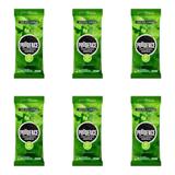 Prudence Preservativo Cores/Sabores Hortelã C/6 (Kit C/06)