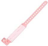 Pulseira de Identificação Infantil Rosa (Cx c/ 1.000 Peças) - Adlin