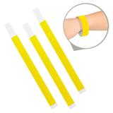 Pulseira de Identificação Papel Amarelo Neon - Festabox
