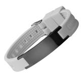 Pulseira Magnética Fir Energética Terapia Magnética - Branco - Hottime