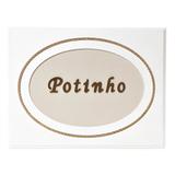 Quadrinho Bege Com Cordão Quarto Bebê Infantil Menina Menino - Potinho de mel