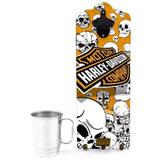 Quadro Abridor de Garrafa com Caneca 400ml - Caveira - Tudo decorado