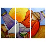 Quadro Arte Contemporânea Moderna para Decoração Interiores - Quadros mais