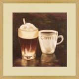 Quadro Café e Latte Macchiato 50x50cm - Decore pronto