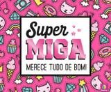 Quadro cartão papel mdf - bf tenneger (sortidos) - Brasfoot