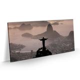 Quadro Cidade Rio de Janeiro Vista Cidade Maravilhosa 80x40 - Bimper