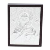 Quadro com Moldura em Madeira Santa Mãe Prestige - Rojemac