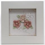 Quadro Com Moldura Flores - Atelie villa dos