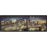 Quadro com Moldura Ponte do Brooklyn New York 160x60cm - Decore pronto