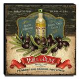 Quadro Cozinha Vintage Azeite De Oliva Canvas 30x30cm-COZ57 - Lubrano decor
