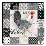 Quadro Cozinha Vintage Galo Canvas 30x30cm-COZ160 - Lubrano decor