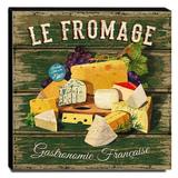 Quadro Cozinha Vintage Queijos Canvas 30x30cm-COZ70 - Lubrano decor