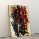 Quadro Decorativo 60x90cm Guitarra - Artplex