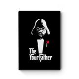 Quadro decorativo A5 Darth Vader Corleone - Artgeek