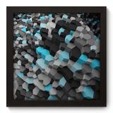 Quadro Decorativo - Abstrato - 22cm x 22cm - 020qnaap - Allodi