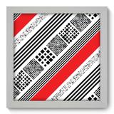 Quadro Decorativo - Abstrato - 22cm x 22cm - 118qnaab - Allodi
