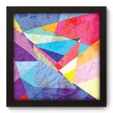 Quadro Decorativo - Abstrato - 22cm x 22cm - 175qdap - Allodi