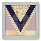 Quadro Decorativo - Abstrato - 22cm x 22cm - 181qnaab - Allodi
