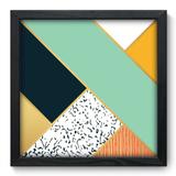 Quadro Decorativo - Abstrato - 33cm x 33cm - 187qnabp - Allodi