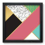 Quadro Decorativo - Abstrato - 33cm x 33cm - 188qnabp - Allodi