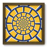 Quadro Decorativo - Abstrato - 33cm x 33cm - 213qdam - Allodi
