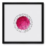 Quadro Decorativo - Abstrato - 50cm x 50cm - 091qnacp - Allodi