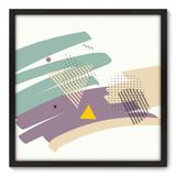 Quadro Decorativo - Abstrato - 70cm x 70cm - 105qnadp - Allodi