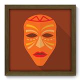Quadro Decorativo - Africa - 33cm x 33cm - 048qdmm - Allodi