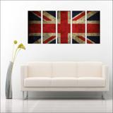 Quadro Decorativo Bandeira Da Inglaterra Mosaico Com 5 Peças GG1 - Vital quadros do brasil
