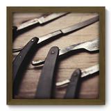 Quadro Decorativo - Barbearia - 33cm x 33cm - 151qddm - Allodi