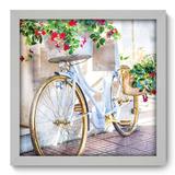 Quadro Decorativo - Bicicleta - 33cm x 33cm - 062qdvb - Allodi