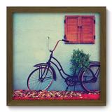 Quadro Decorativo - Bicicleta - 33cm x 33cm - 109qdvm - Allodi