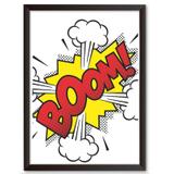 Quadro Decorativo - Boom Pop-Art - 46x34cm - Cool art