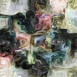 Quadro Decorativo Canvas p Sala Quarto Escritório Consultório Abstrato Spiral - Incasa design