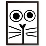 Quadro Decorativo - Cat - 25x19cm - Cool art