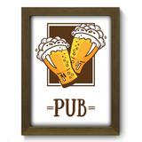 Quadro Decorativo - Cerveja - 19cm x 25cm - 338qdcm - Allodi