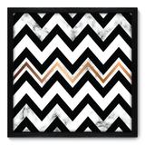 Quadro Decorativo - Chevron - 50cm x 50cm - 110qnacp - Allodi