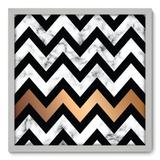 Quadro Decorativo - Chevron - 50cm x 50cm - 111qnacb - Allodi