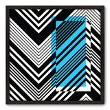 Quadro Decorativo - Chevron - 70cm x 70cm - 078qnadp - Allodi