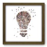 Quadro Decorativo - Coletivo - 33cm x 33cm - 051qddm - Allodi