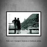 Quadro decorativo com fotografia tamanho 40 x 60 cm Meninos no morro Dona Marta - Colours creative photo decor